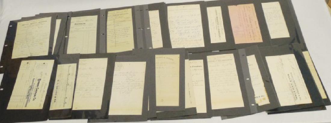 Lot of Approx. 100+ Pieces of Assorted Ephemera: includes stoves, oil, and hardware related correspondence, letterheads, advertisements, sales receipts, and others