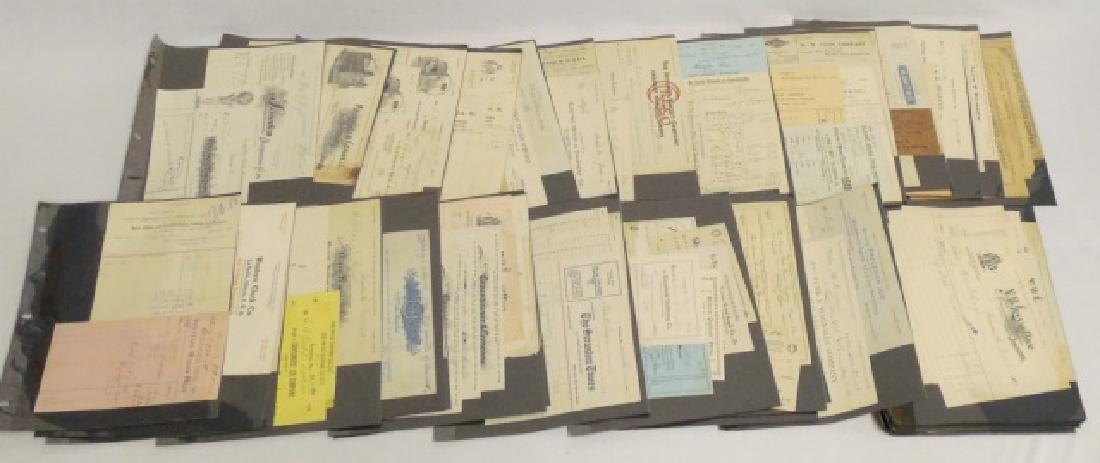 Lot of Approx. 75+ Pieces of Assorted Ephemera: includes dry goods, crackers, and jewelry related correspondence, letterheads, advertisements, sales receipts, and others