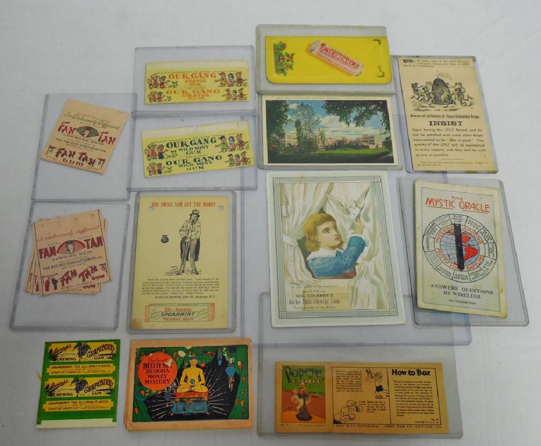 Lot of 10+ Pieces of Gum Epherea: including booklets, postcards, etc