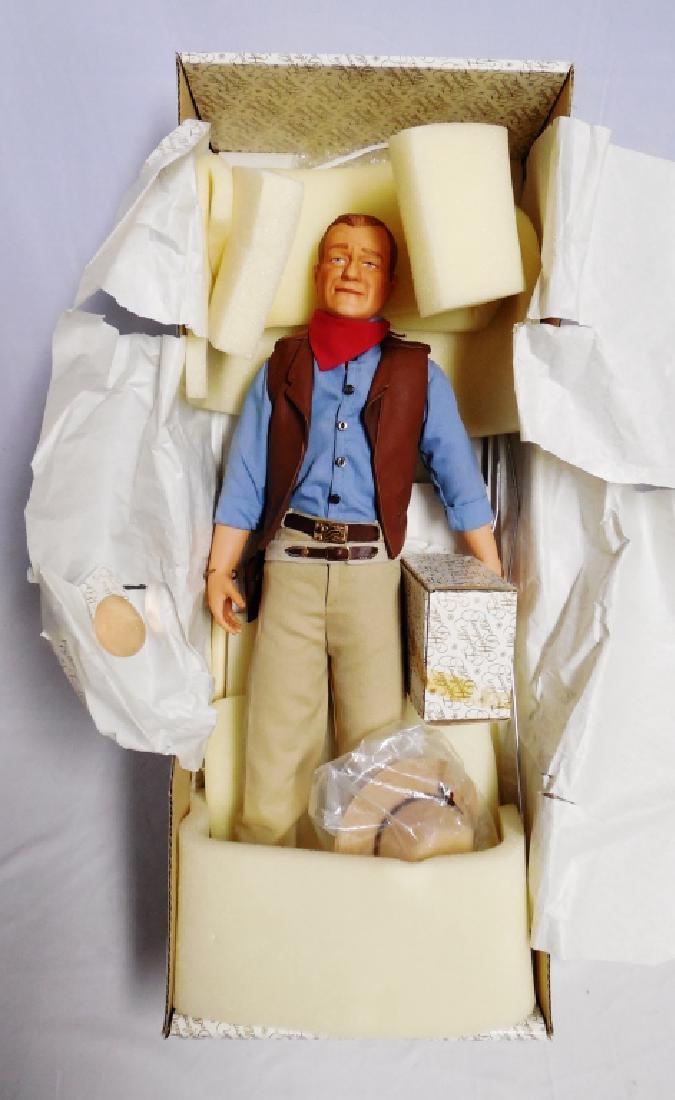 John Wayne Franklin Heirloom Doll: measures 20" H