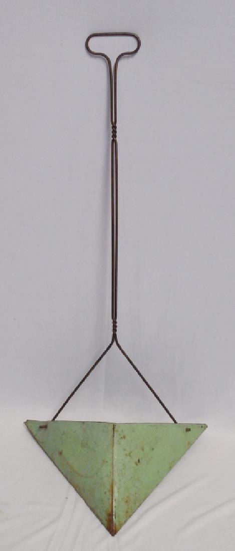 Tin "Elliot Hardware" Dustpan: measures 27 1/2" H