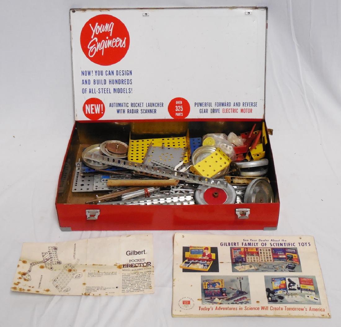 Gilbert Erector The Rocket Launcher Set No. 10201: NOTE: NOT TESTED AND MAY OR MAY NOT BE COMPLETE