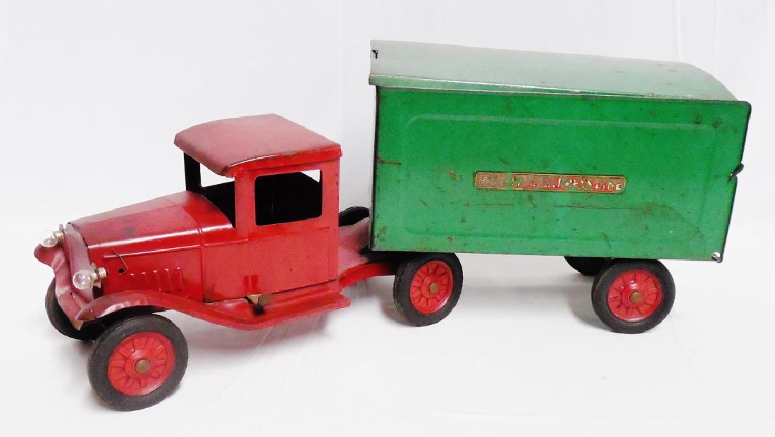 Buddy L Metal Truck: measures 23 1/2" L