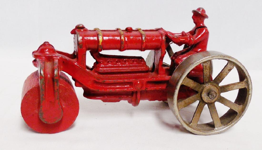 Cast Iron Roller: with man