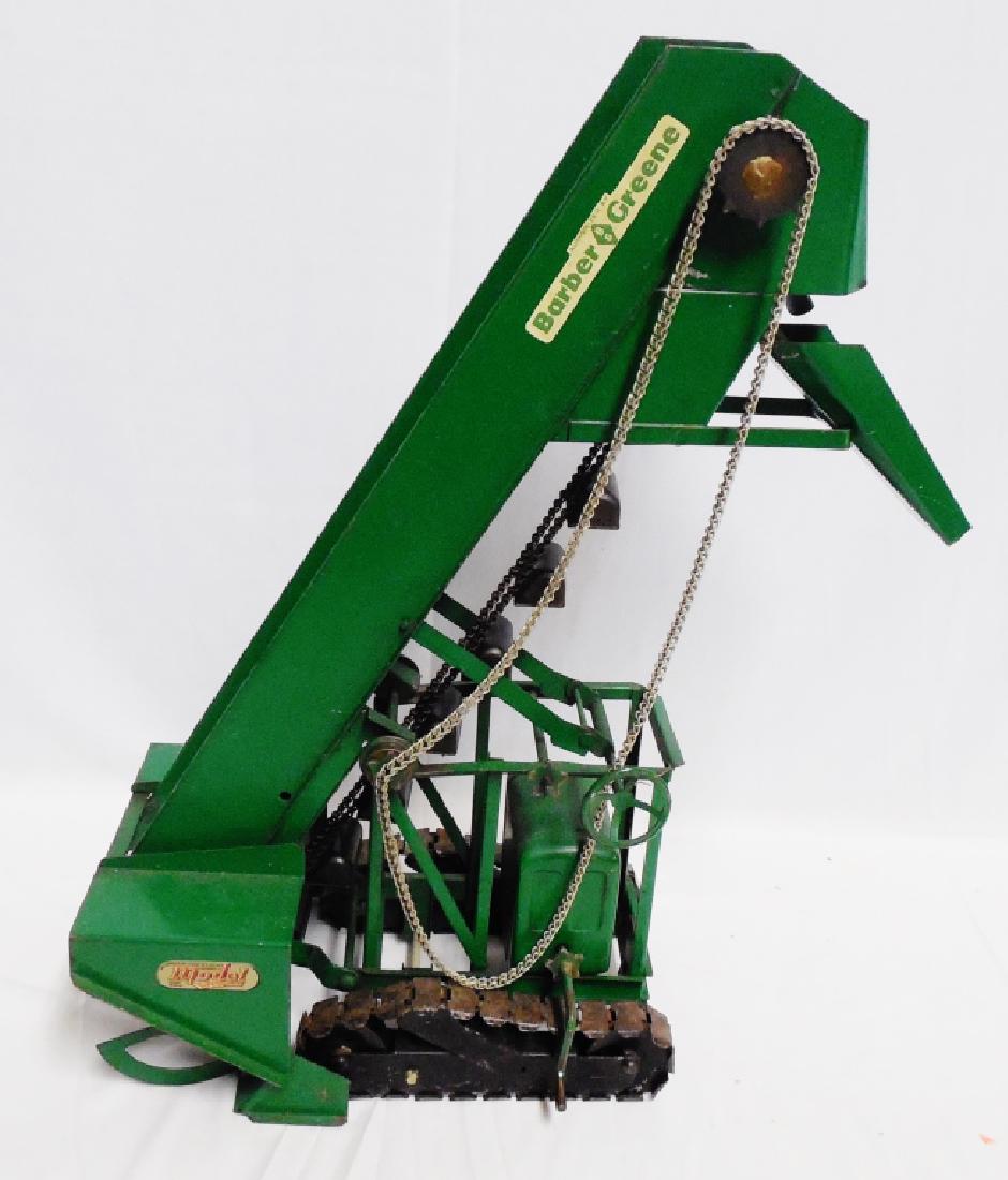Charles Wm. Doepke Co. Model Toy Barber Greene: NOTE: CHAIN FOR OPERATION NEEDS REASSEMBLED AND MIGHT BE MISSING PIECES
