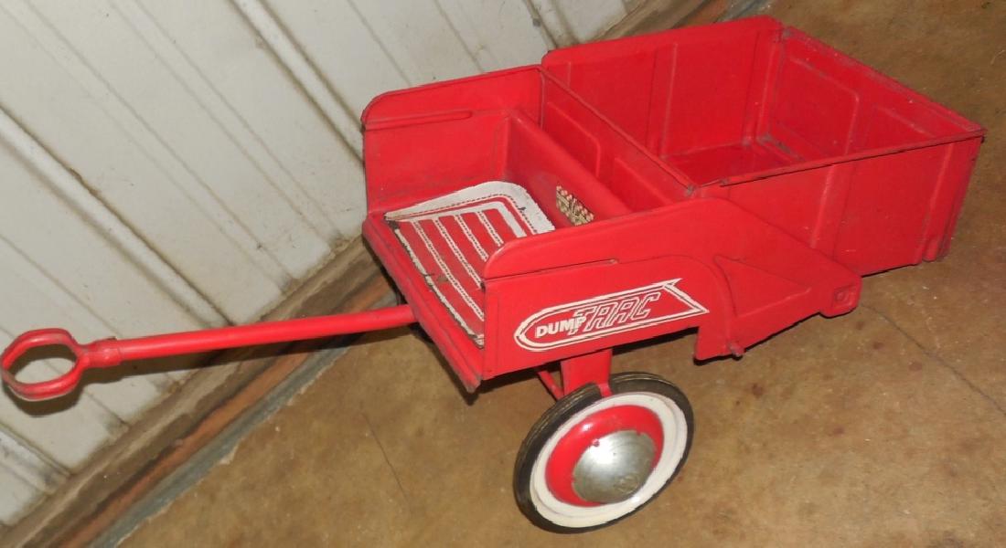 Dump Track Pedal Car Trailer (1 of 1)