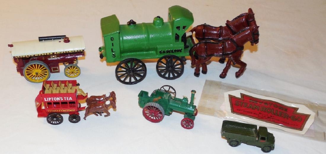 Lot of Steam Toys and Horsedrawn Toys (1 of 1)