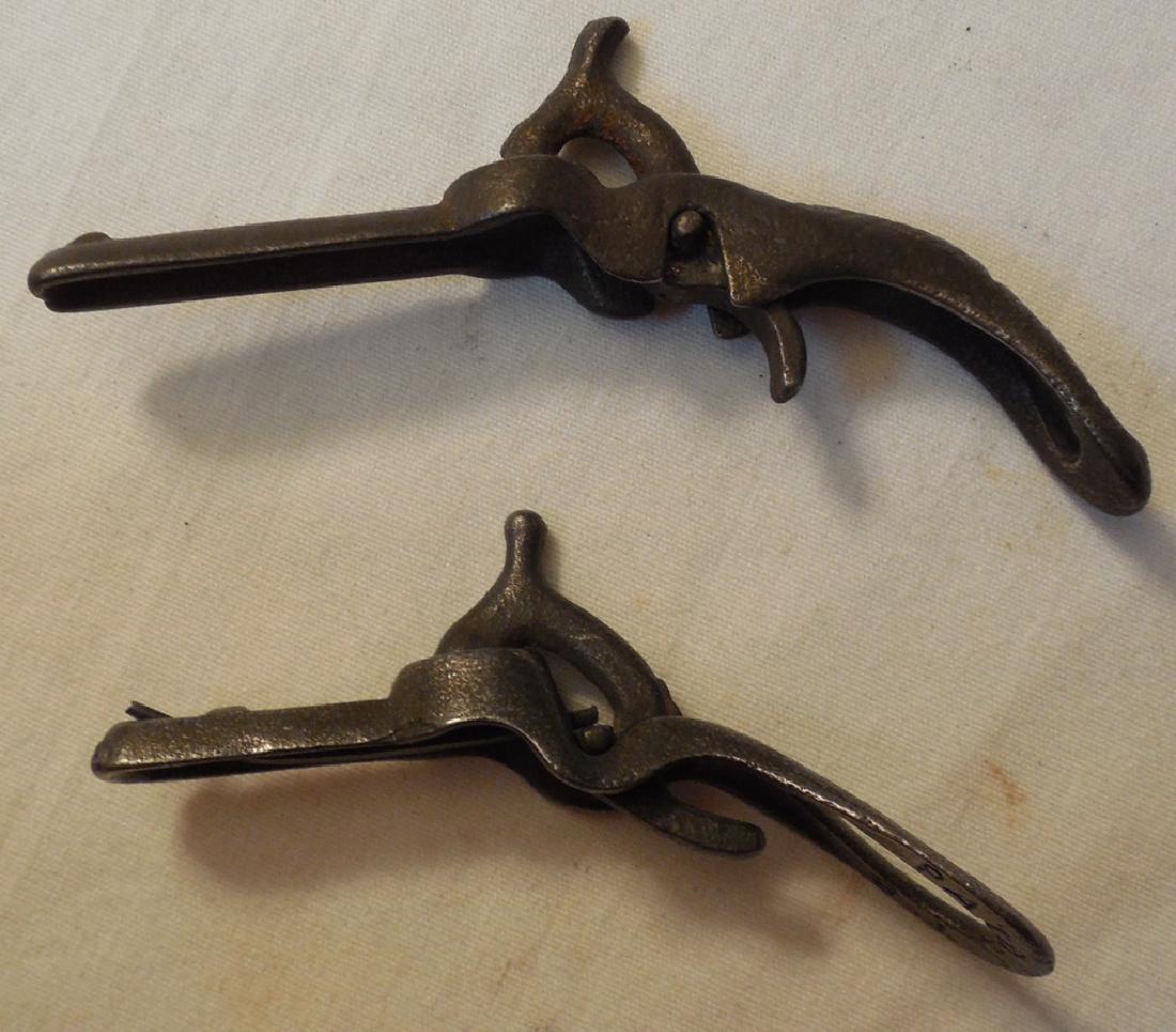 Lot of 2 Early Miniature Cap Guns (1 of 3)