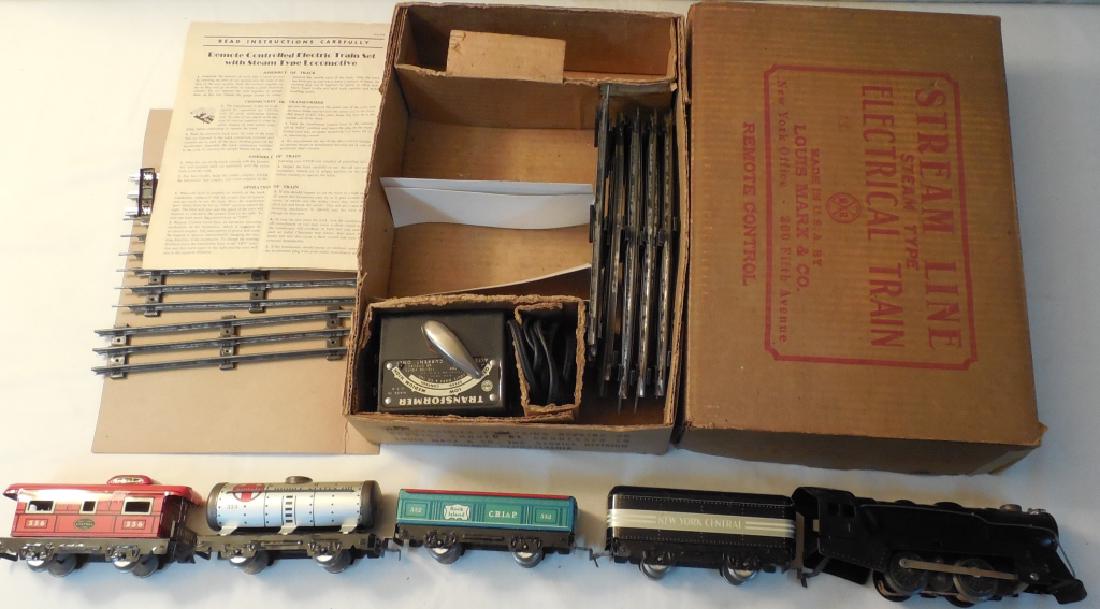 Marx Stream Line Steam Type Elecrical Train Set (1 of 3)