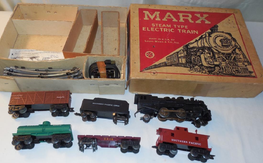 Marx  Electric Train Set Southern Pacific (1 of 3)
