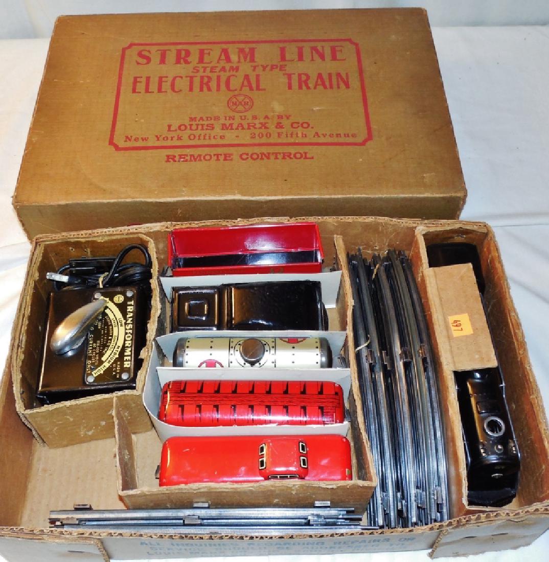 Marx Electric Train Set  w/ Box (1 of 3)