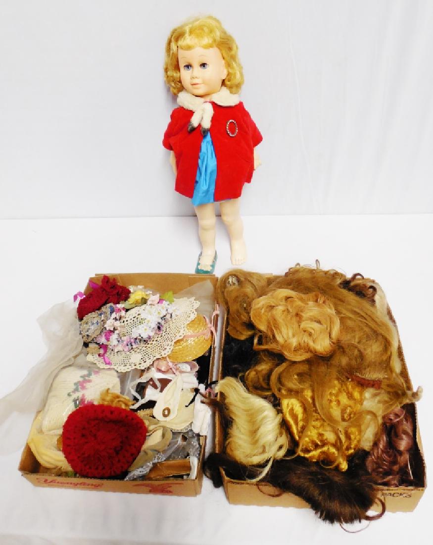 Chatty Cathy, Doll Accesories and Hairpieces: NOTE: CHATTY CATHY DOES NOT WORK