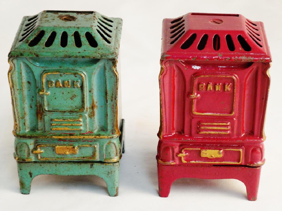 Lot of 2 Stove Banks: both Kenton Toys