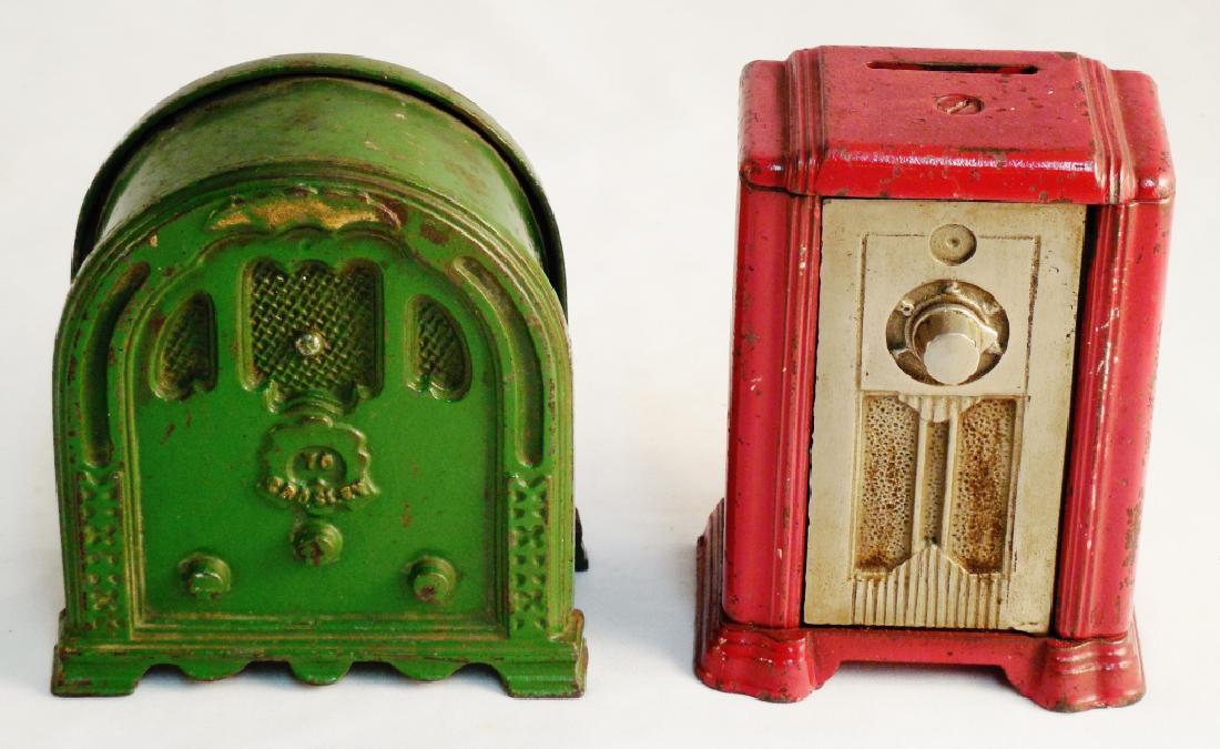 Lot of 2 Juke Box Banks: both Kenton Toys