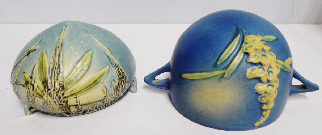 Lot of 2 Roseville Hanging Pots including Foxglove (1 of 4)