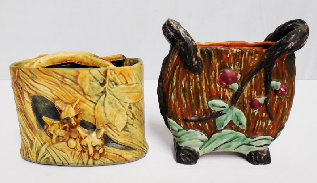 Lot of 2 Weller Vases (1 of 3)