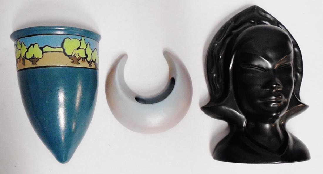 Lot of 2 Wall Pockets (1 of 2)