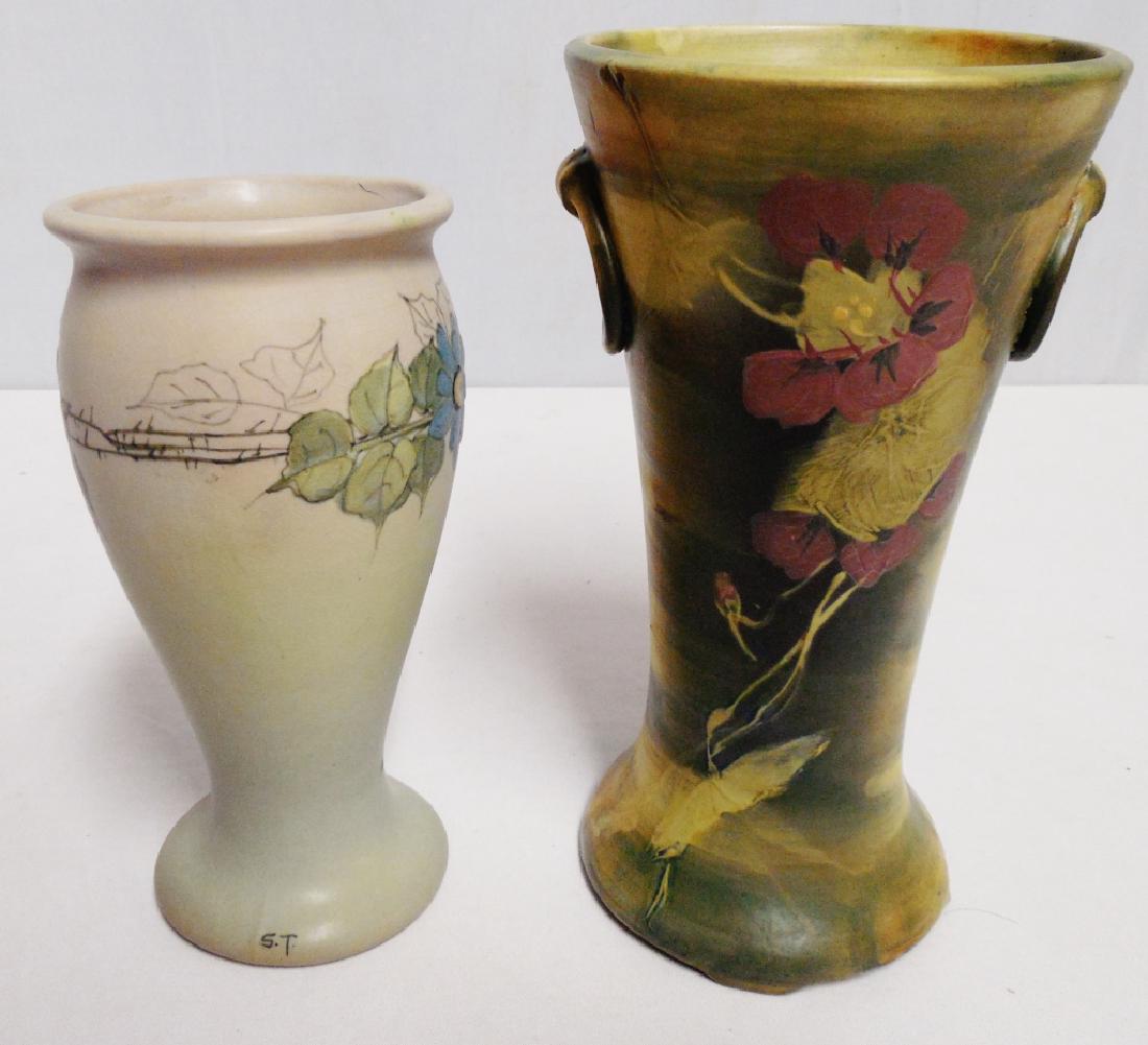 Lot of 2 Weller Vases (1 of 5)