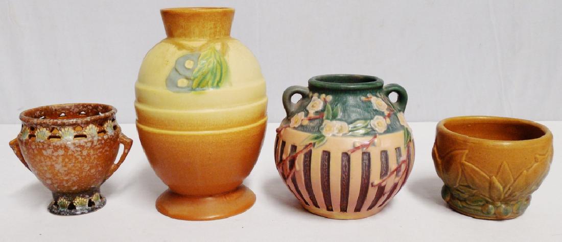 Lot of 4 Art Pottery Vases (1 of 4)