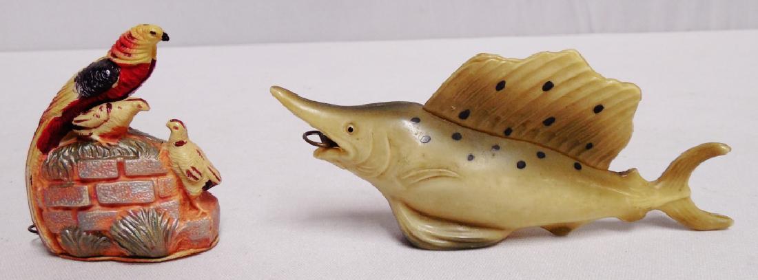 Lot of 2 Celluloid Tape Measures (1 of 1)