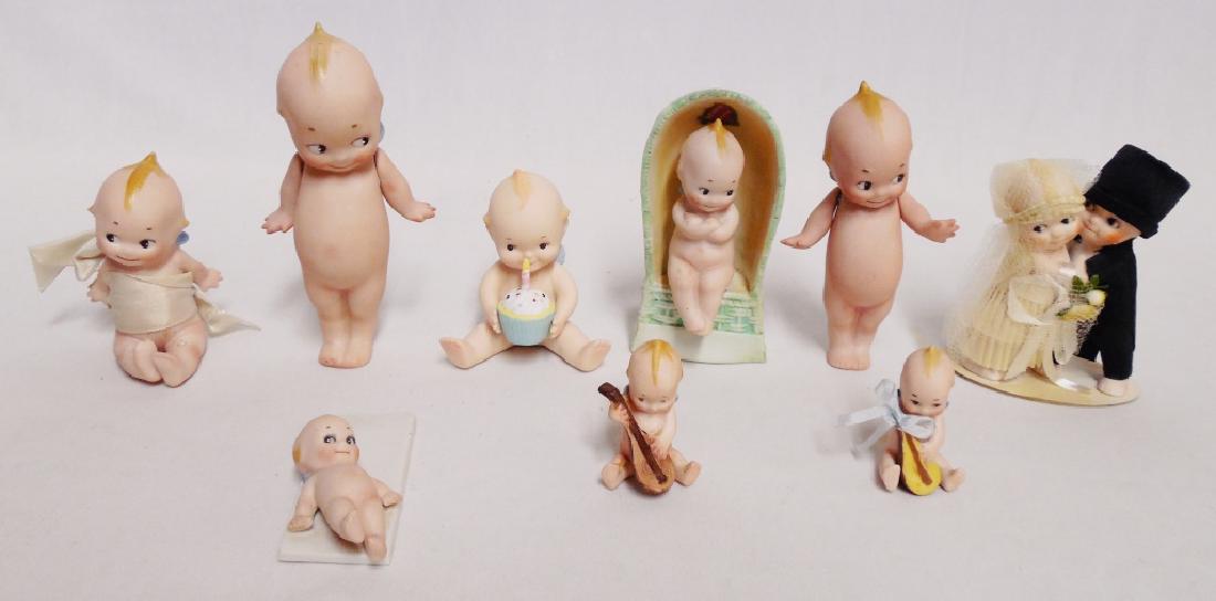 Lot of 9 Assorted Kewpie Dolls (1 of 4)