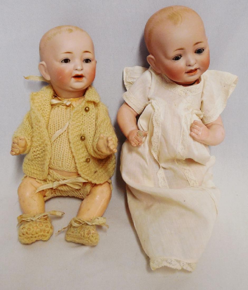 Lot of 2 German JDK Sleep-Eye Baby Dolls (1 of 4)