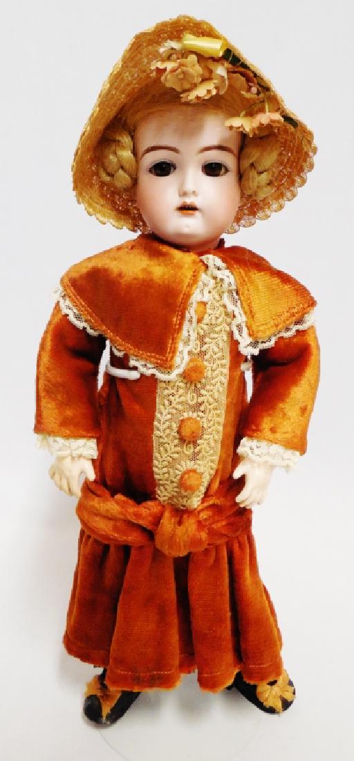 German Handwerck Bisque Head Sleep Eye Doll (1 of 3)