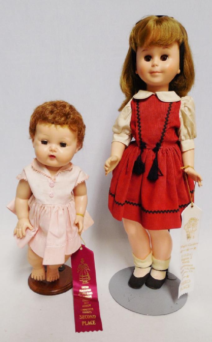 Lot of 2 Contemporary Rubber Dolls (1 of 3)