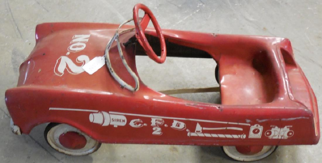 No. 2 CFD Fire Truck Pedal Car (1 of 4)