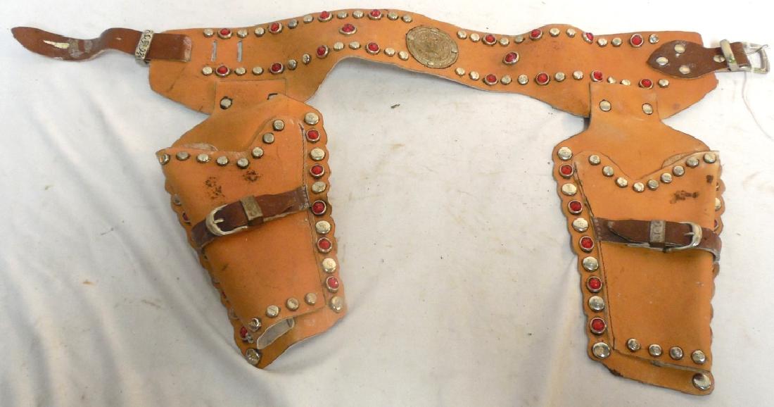 Roy Rogers Double Gun Holster: AS-IS