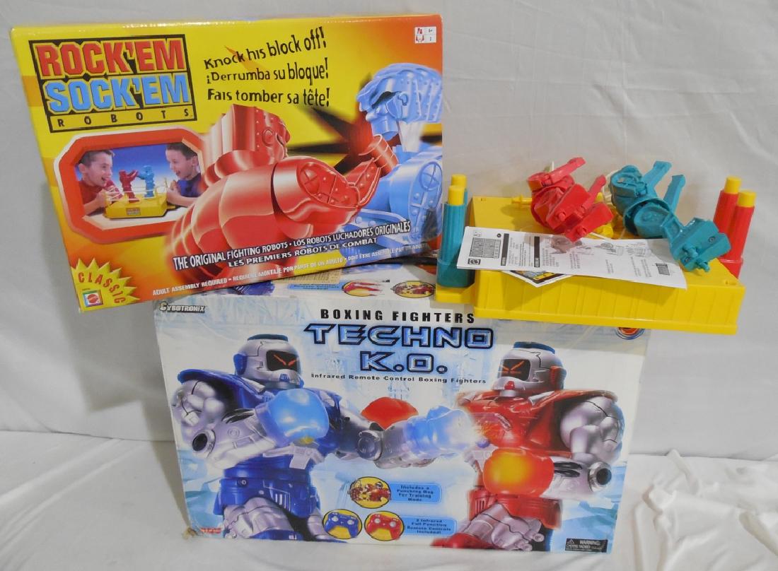 Rock'em Sock'em Robots: New/used, Techno K.O., remote control boxing