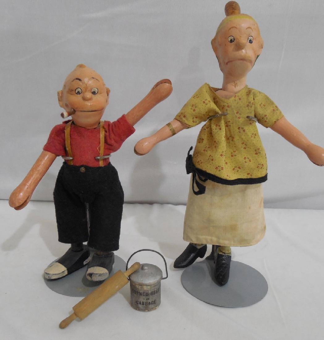 Schoenhut Maggie and Jiggs (1 of 3)