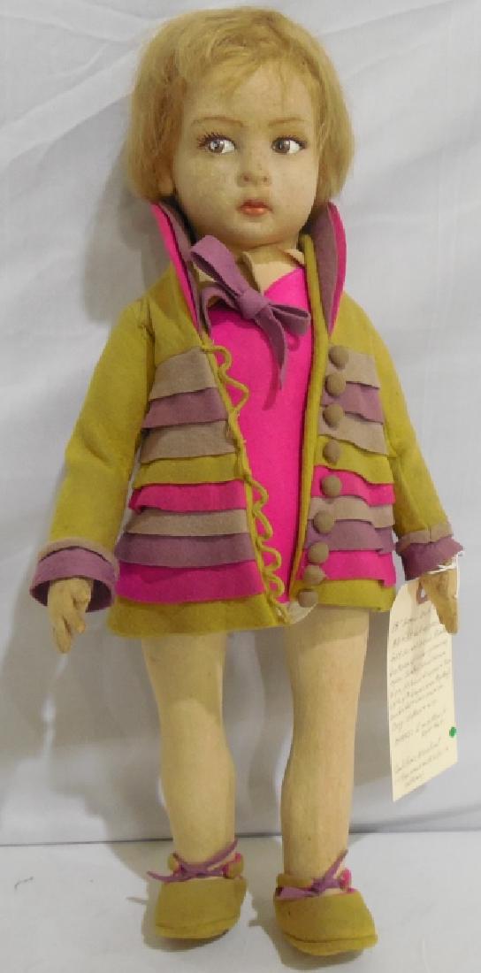 18" Lenci All Felt Doll (1 of 3)
