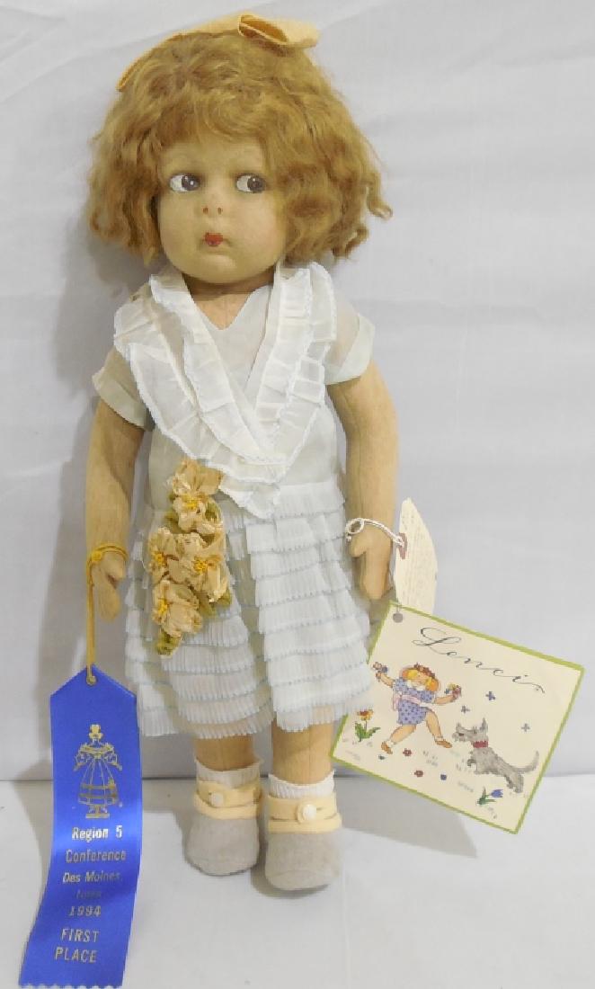 18" Lenci Felt Doll (1 of 3)