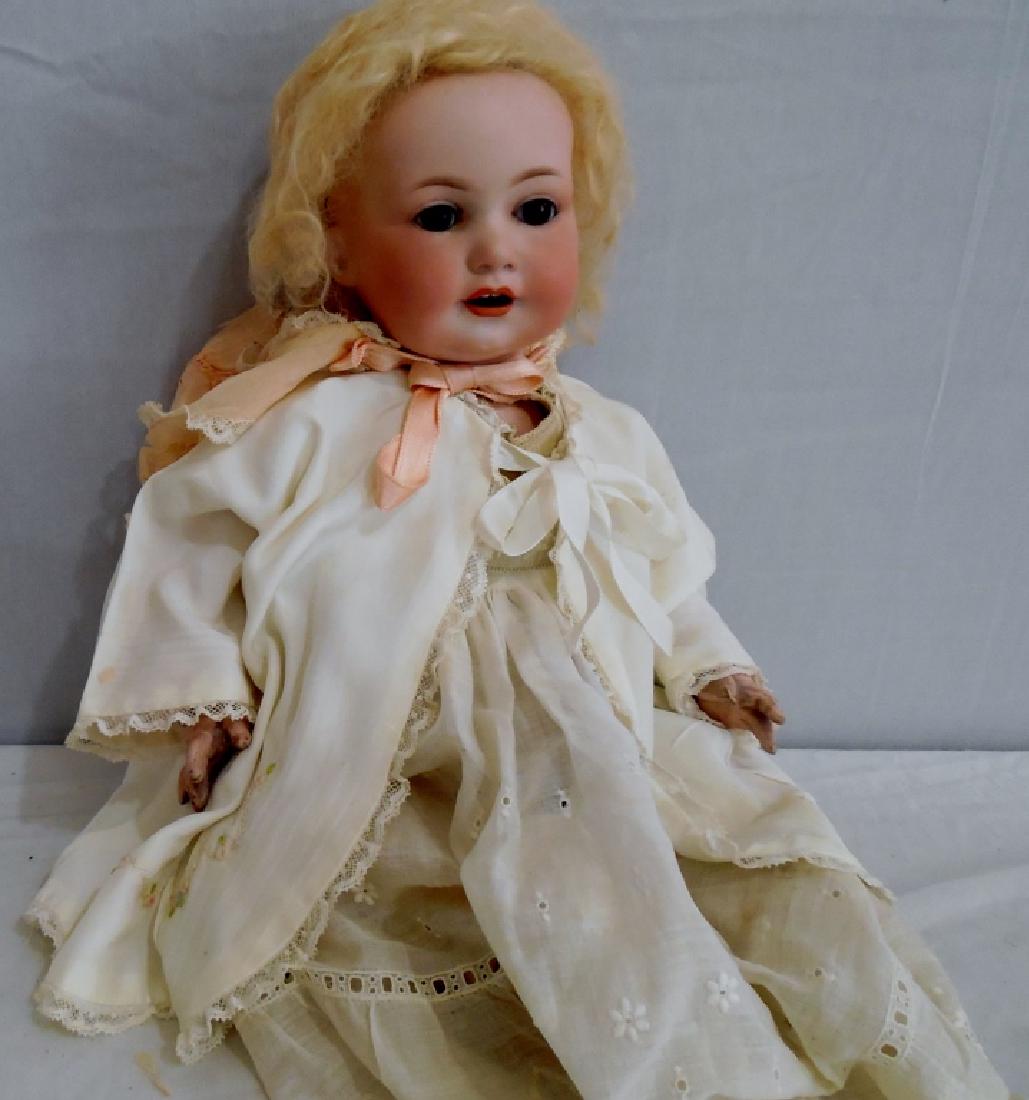 15 1/2" H.R.G.M. Baby Doll #971: Bisque Head marked A.5.M. 267/1