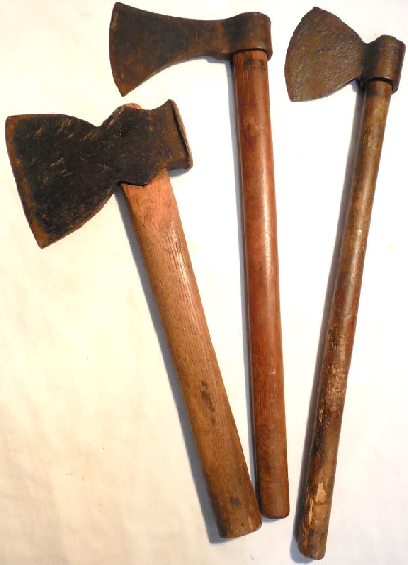 3 Hatchets 16" to 20" long (used): see photos
