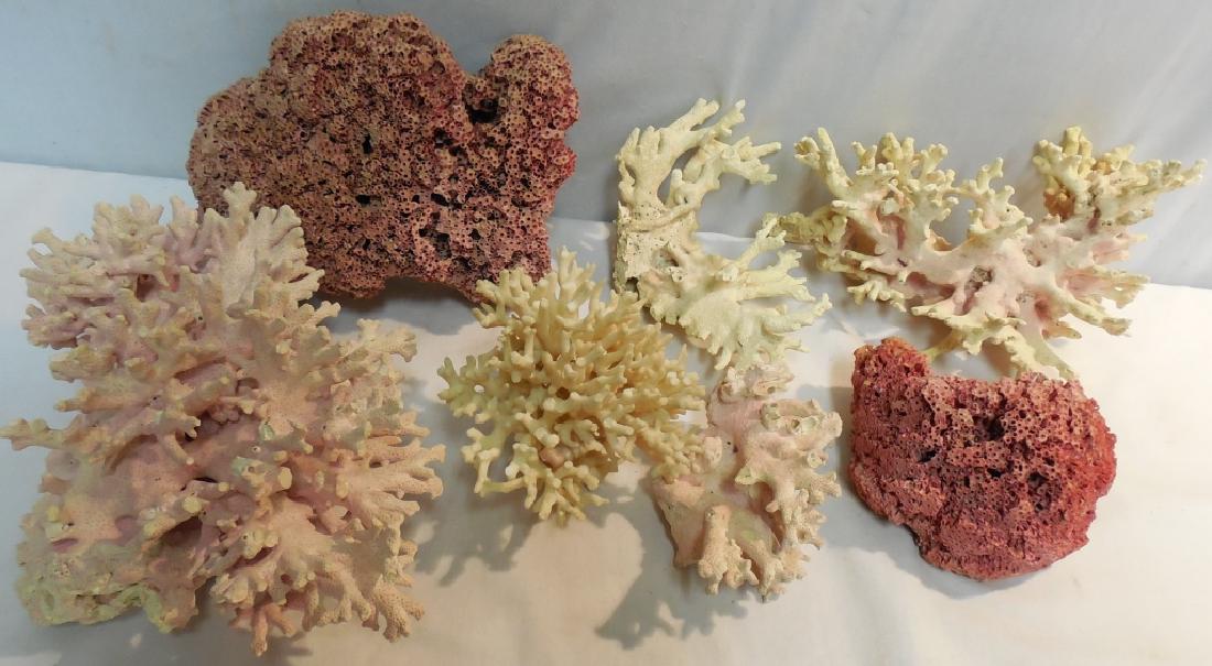 7 pc coral: see photos