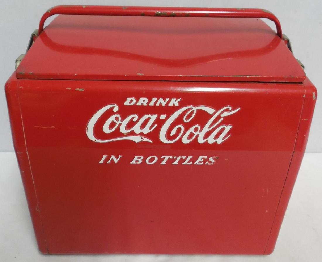 Coca-Cola Cavalier Cooler: 19 x 20 x 13