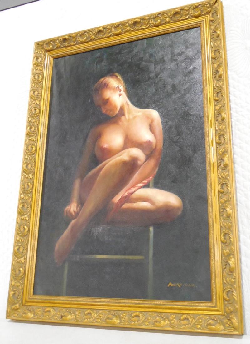 Nude Lady by Andre Yang: 29 1/2 W x 41 1/2 H