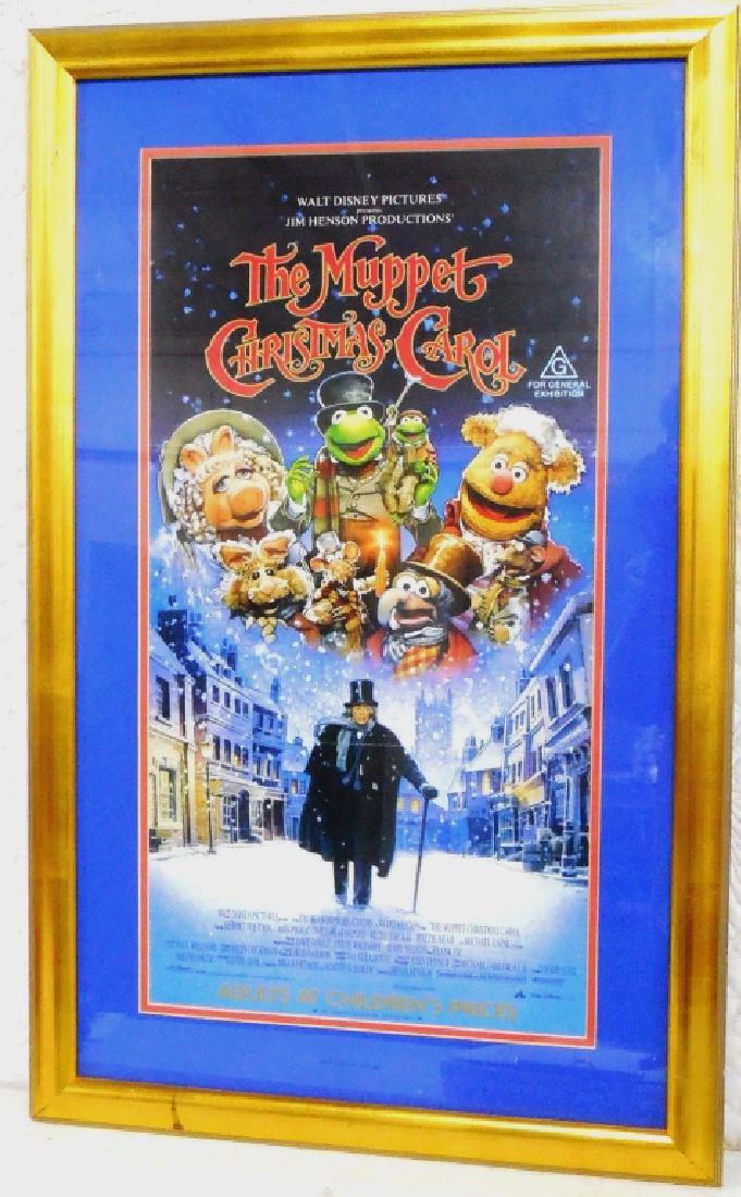 The Muppets Christmas Carol Movie Poster: 20.75" wide x 33.25" high