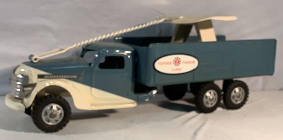 Buddy L Pull and Ride Baggage Truck: Some restoration see photos no box