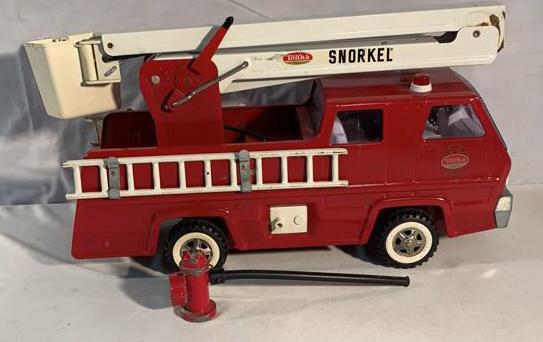Tonka Snorkel With fire hydrant: Used as is see photos