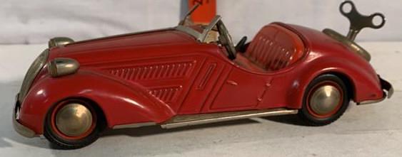 40’s US Zone Germany Distler Tin windup: Missing windshield no box friction works as is see photos