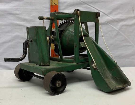 Buddy L Cement mixer: Used as is see photos
