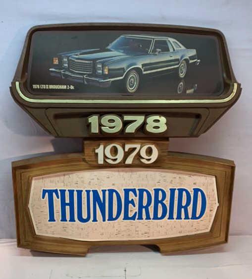 1978 -79 Ford Thunderbird / LTD  Advertising Signs (1 of 5)