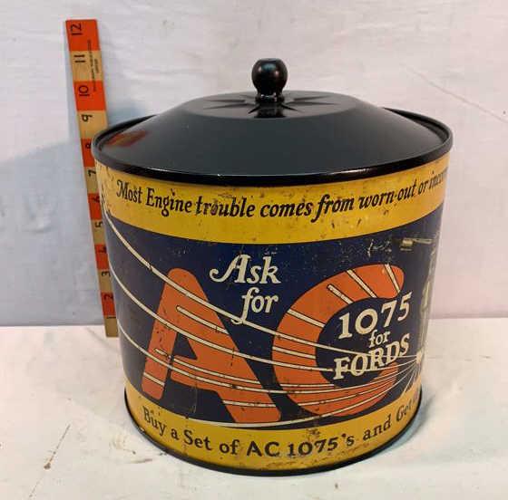 AC Spark Plug counter display Nov 16, 2019 Rentzel's Auction