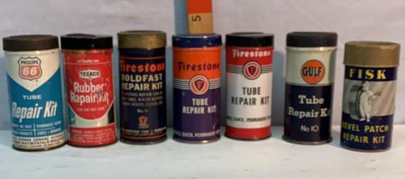 7 Tire Repair Kits - Gulf, Fisk, Firestone, (1 of 3)