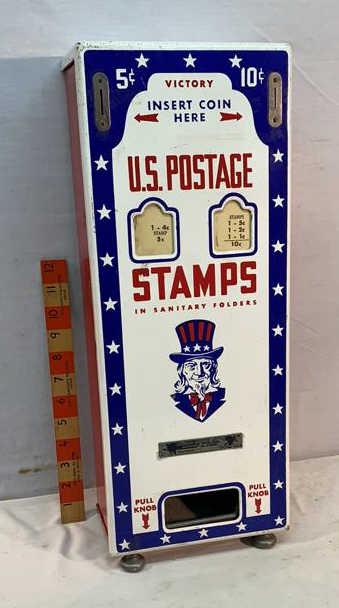 U.S. Postage Stamps Wall Mount Stamp machine (1 of 6)
