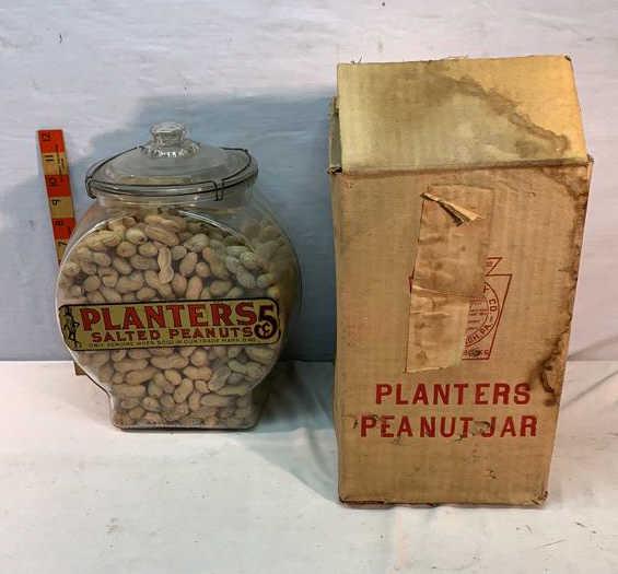 Planters Peanut Counter Jar with Box (1 of 4)