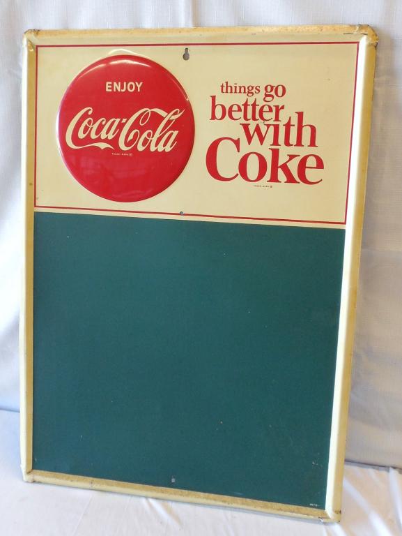 Coca-Cola Chalkboard sign (1 of 3)